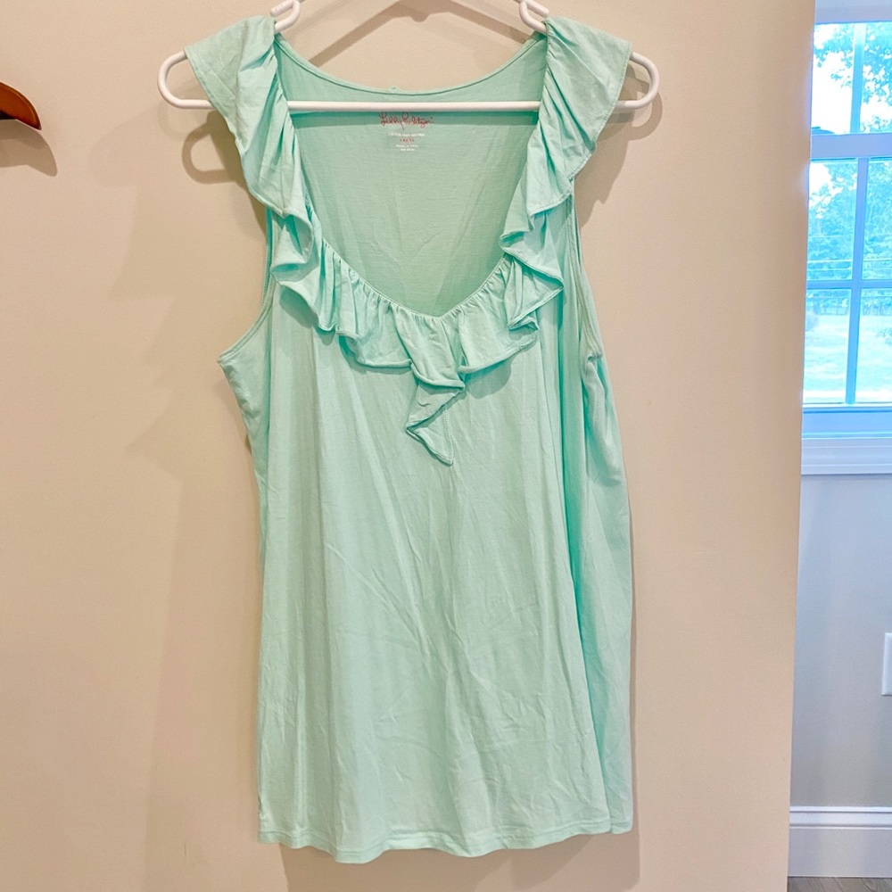 Lilly Pulitzer Nadel ruffle top